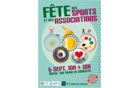 Fête des sports 2026 - Retrouvez-nous le dimanche 6 septembre 2026 !